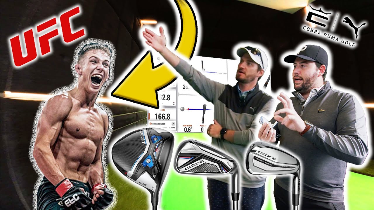 Professional Golf Club Fitting For A UFC Fighter?! (Cameron Saaiman)