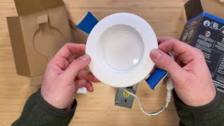 Halo Rl4 Canless Led Recessed Light Review unboxing And Walkthrough