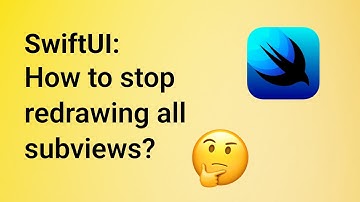 Prevent SwiftUI from re-rendering views