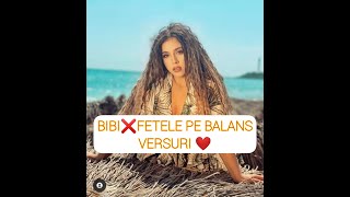 BIBI❌ FETELE PE BALANS/VERSURI