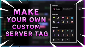 How to make YOUR OWN Server Tags (2025 method)