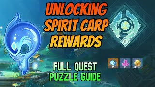 Unlock Spirit Carp Rewards - Chenyu Vale Quest Guide - Genshin Impact Version 4.4