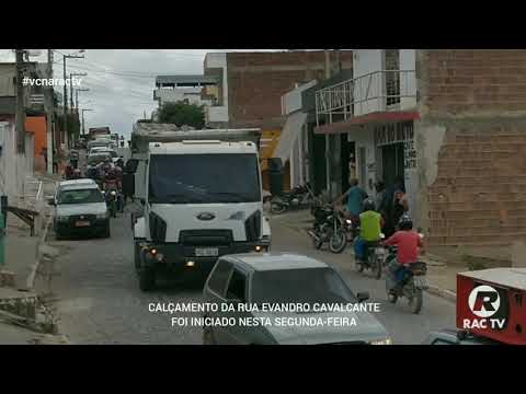 Mais pavimentação em Vertente do Lério #vcnaractv