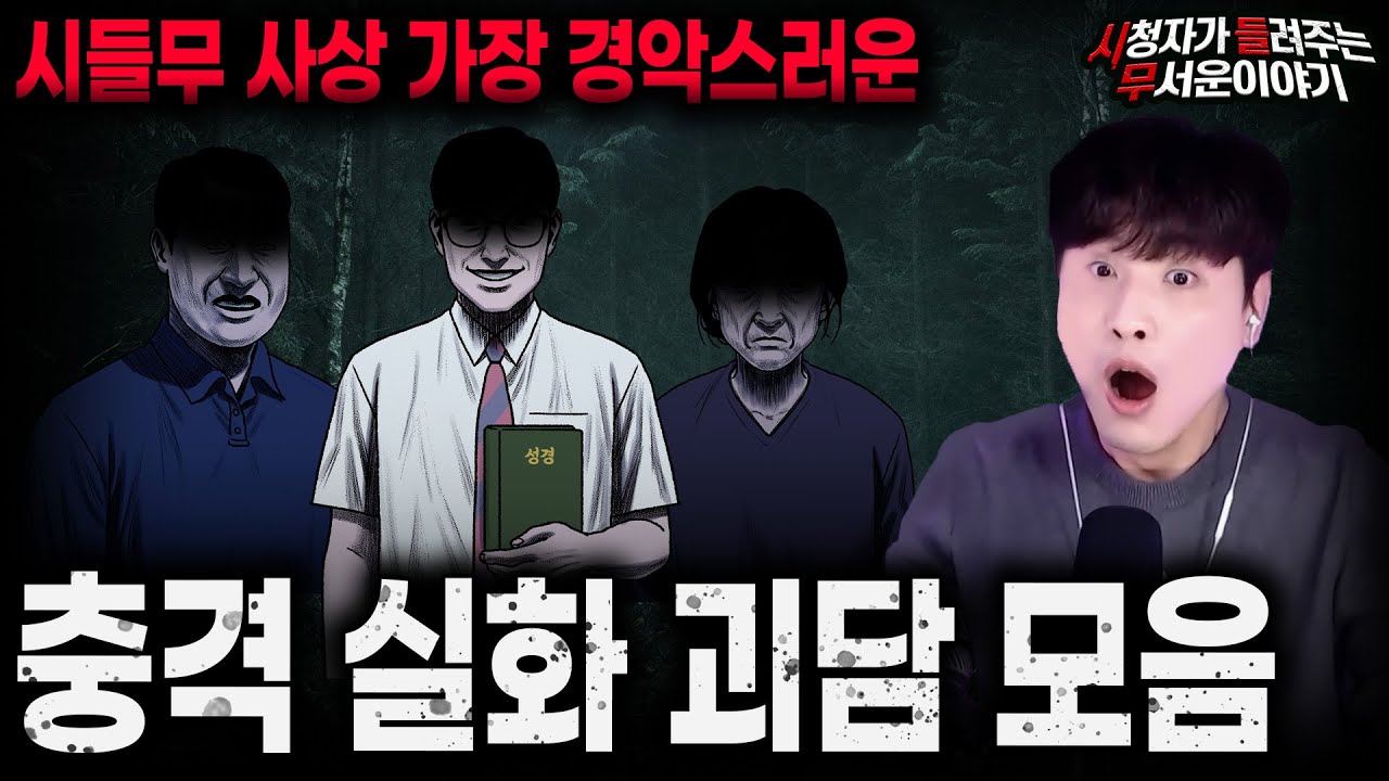 【무서운이야기 실화 모음】시들무 사상 가장 경악스러운 충격 실화 괴담 모음ㅣ돌비공포라디오ㅣ괴담ㅣ미스테리 인터뷰ㅣ시청자 사연ㅣ공포툰ㅣ오싹툰ㅣ공포썰