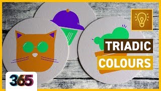 🔺 Triadic Colours | Theory Tutorial #66/365 Days of Creativity