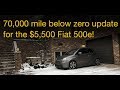 the 70,000 mile daily driver 500e update (below zero, jan 2019)
