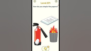 DOP 2 Level 371 : How do you staple the papers?