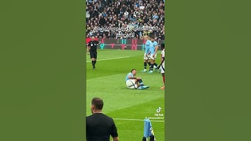 Rodri injury with Manchester City vs Arsenal #football #realmadrid #arsenal #manchestercity #mbappe