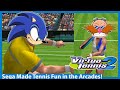 Sega Makes Arcade Tennis Fun Virtua Tennis 2 Dreamcast And NAOMI Gold