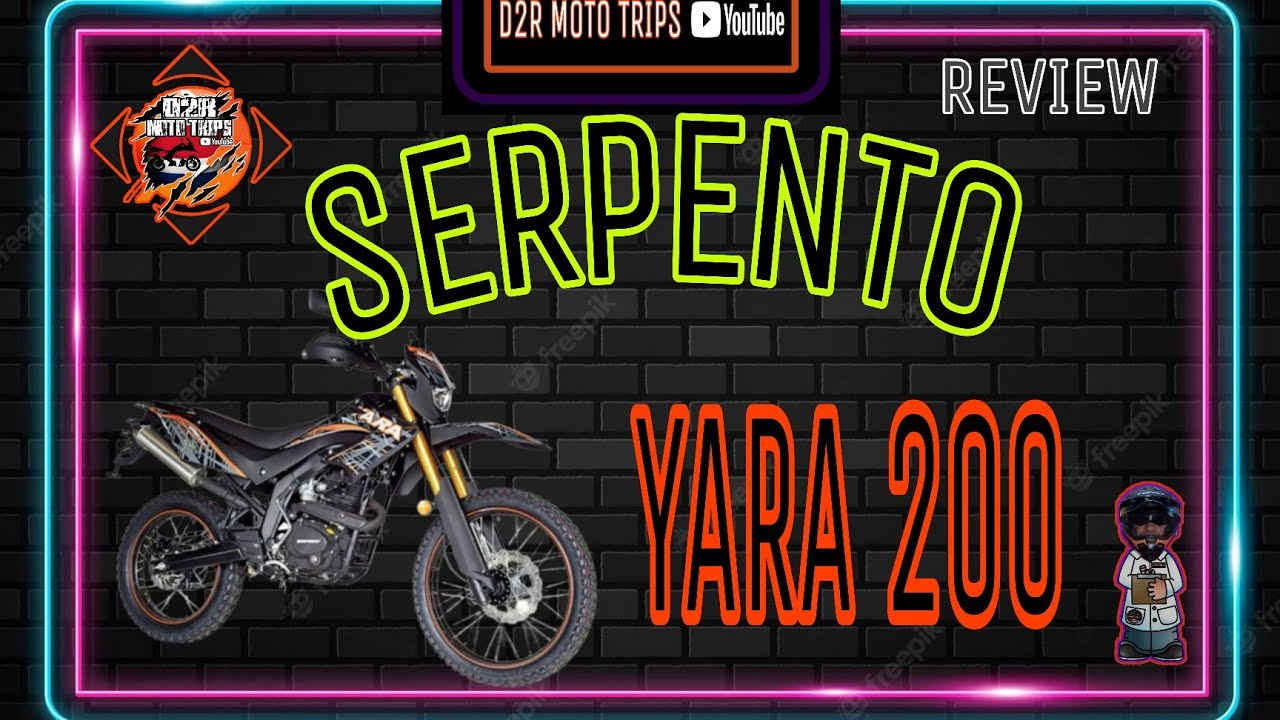 SERPENTO YARA 200 REVIEW Y ACCESORIOS YouTube