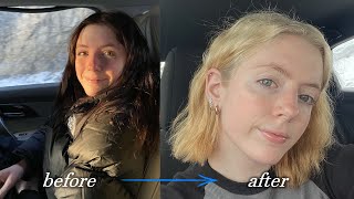 BLEACHING MY HAIR *everything went wrong*