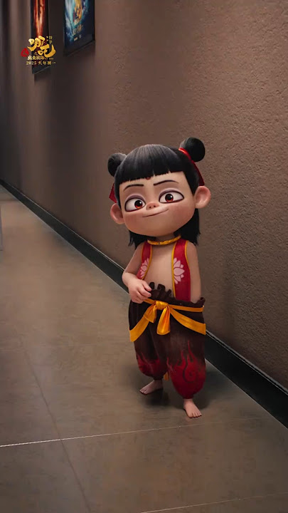 哪吒欢迎你来电影院看他!Nezha welcomes you to watch him at the cinema!【哪吒之魔童闹海 Nezha2】 CLIP