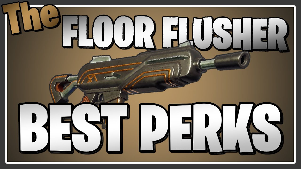 2026 APPROVED: The BEST PERKS for The Floor Flusher in Fortnite Save the World!