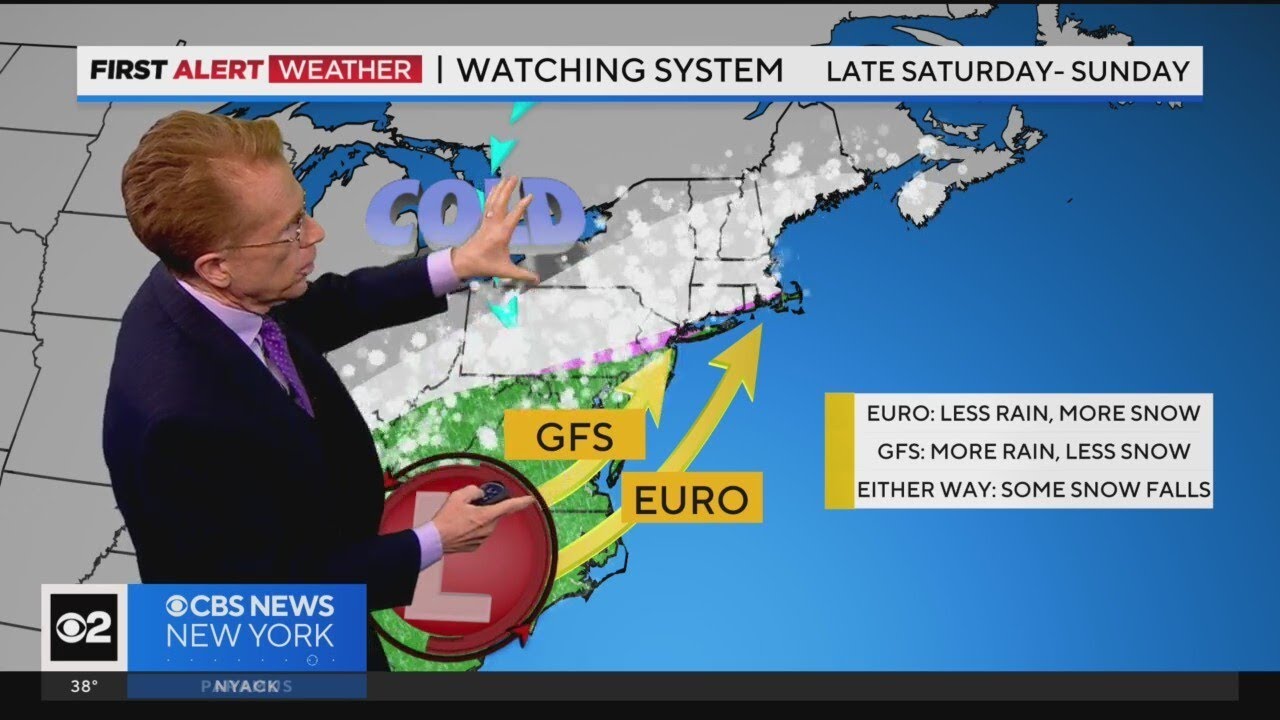 First Alert Weather: Tracking a possible weekend snowstorm - YouTube