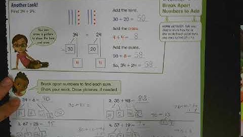 3-4 Break Apart Numbers to Add