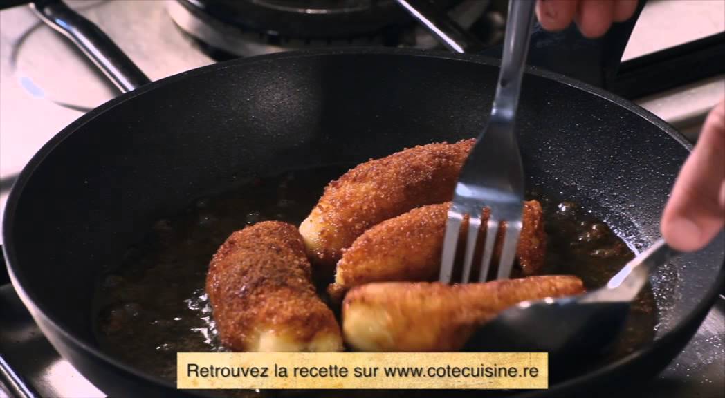 Cote Cuisine Bananes Panees Youtube