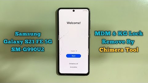 Samsung S21 FE 5G MDM Lock Remove By Chimera Tool  Samsung G990U2 MDM Lock Unlock Without Test Point