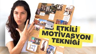 Seni Harekete Geçirecek Motivasyon Tekniği: Vizyon Panosu