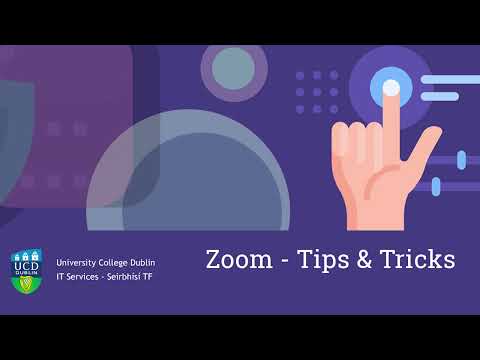 Zoom tips and tricks (06:30)