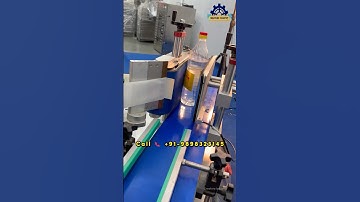 Round Bottle Labeling Machine | Low Cost Automatic Labeling Machine  +91-9898323145 #labelingmachine