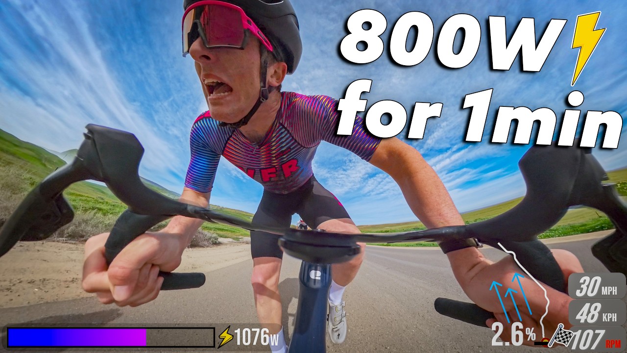 BRUTAL Uphill Sprint in this 70 mile Road Race