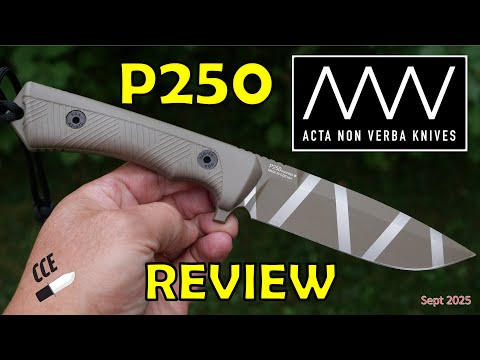 TOP KNIFE - ANV P250 Review (Acta Non Verba - Made in Czechia)