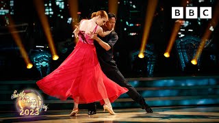 Angela Scanlon and Carlos Gu Tango to Prisoner by Miley Cyrus ft. Dua Lipa ✨ BBC Strictly 2023