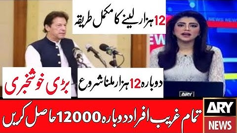 ehsaas program | insaf imdad program | ehsaas emergency cash program | ہزار حاصل کریں 12  دوبارہ