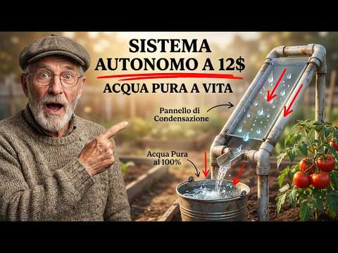 Video Come estrarre acqua potabile dall'aria per soli 12$