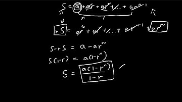 Geometric Series & Annuities | Financial Mathematics | Actuarial Science