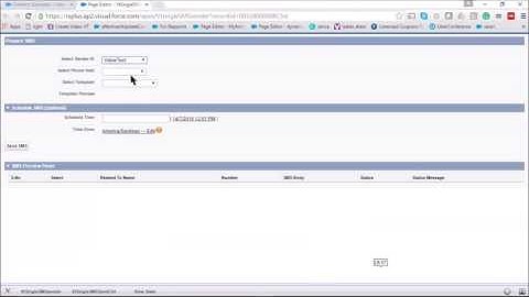 Single Message Sending - ValueText