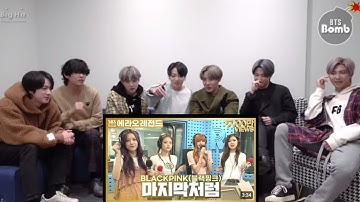 BTS Reaction to Blackpink 
