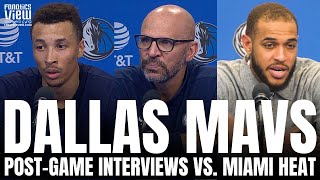 Jason Kidd, Dante Exum \& Daniel Gafford React to Dallas Mavs Bounce Back vs. Miami, Exum Impact