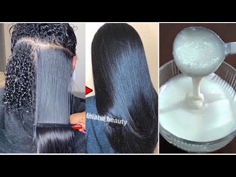 The most powerful natural keratin 🌿to moisturize curly hair / lengthening / hair loss treatment