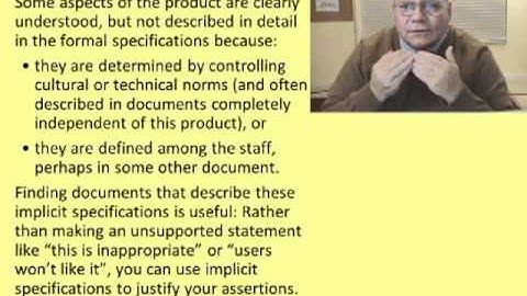 BBST Test Design 3A: Specification-Based Testing