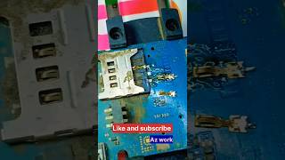 Samsung Keypad Phone Sim Jack Repair 🔥 #shorts #mobilerepairing  #techshorts