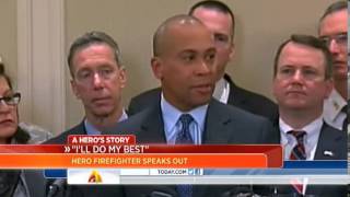Firefighter on bombing victim: 'She was a brave girl'