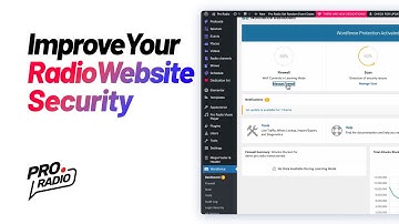 How to improve your radio station website security  [Pro Radio WordPress Theme Tutorial] #radio