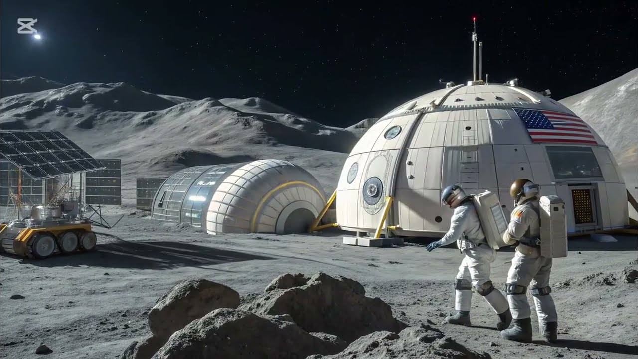 Inside SpaceX Starship Moon Base Alpha – Humanity’s First Permanent Lunar