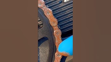 Remember to always clean your bicycle chain after a wet ride! #rust #cleaning #fix #mtb #cycle #bike