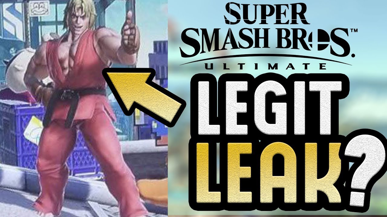 HUGE Character Leaks for Super Smash Bros. Ultimate