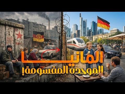 إزاي ألمانيا مازالت مقسومة لحد النهارة بعد ٣٥ سنة من هدم جدار برلين؟