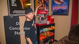 DIY: Home Theater Concession Stand