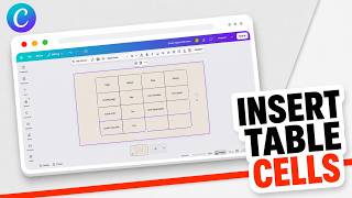 How to Add Rows and Columns in Canva (Structured Table Grid)