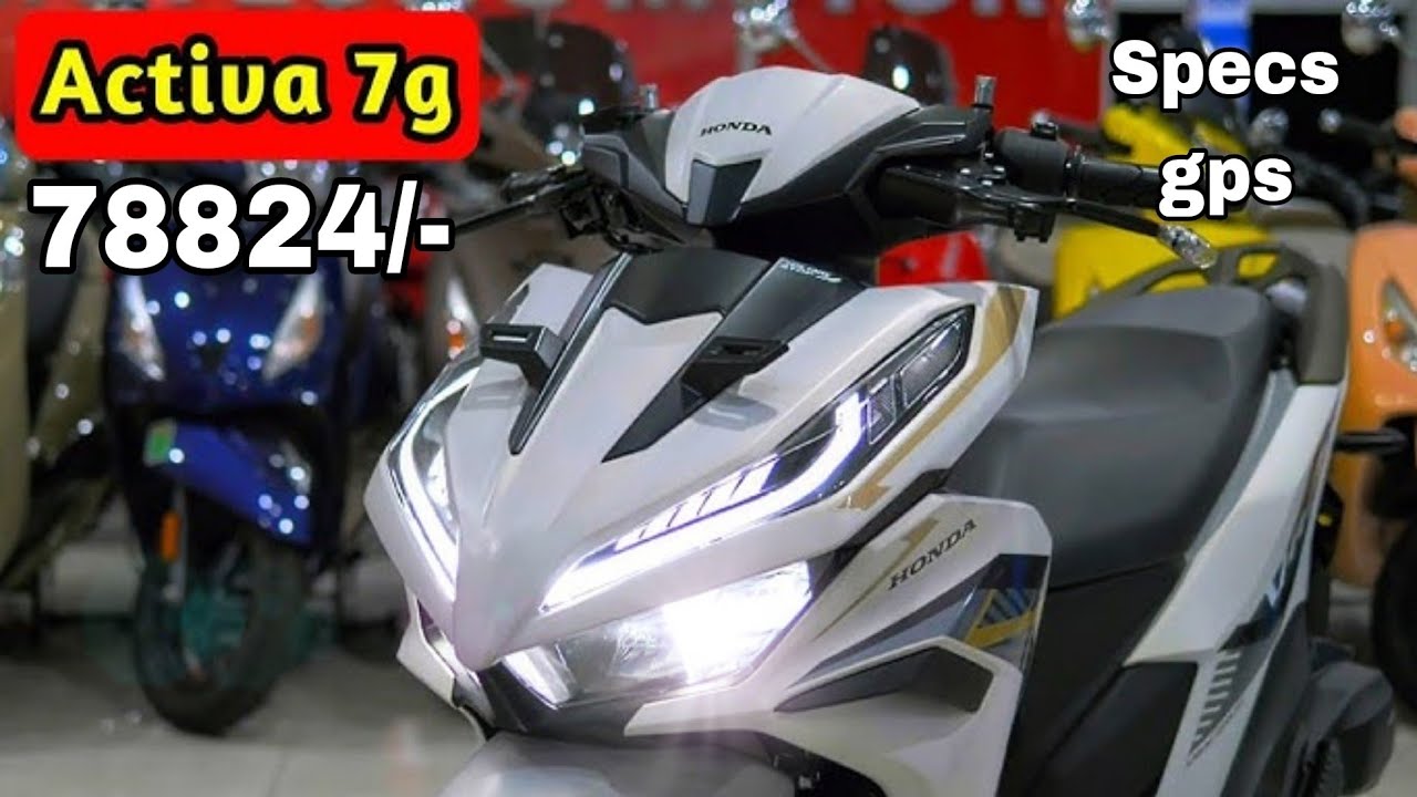 एक्टिवा 7G 2024 gps tracker automobile activa honda gps trending 
