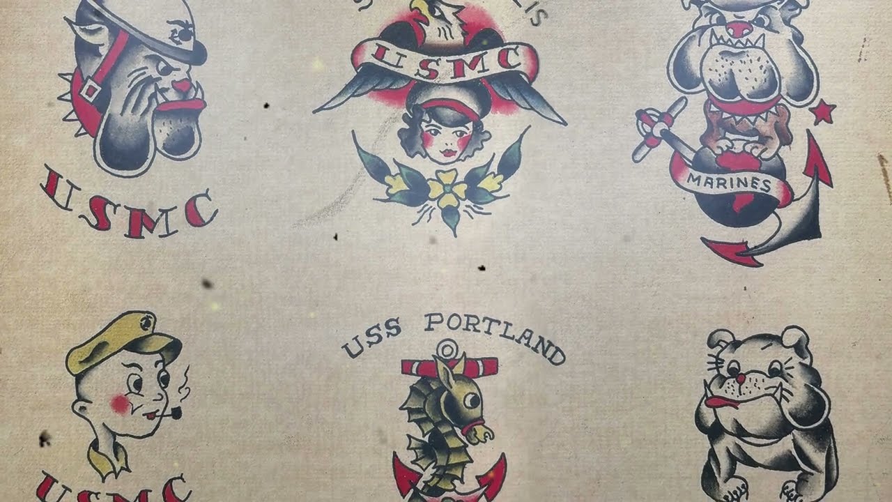 WWII Big Band Glow at Tahiti Felix's  • Tattoo Shop Ambience for Focus & Old-School Inspiration (8K)