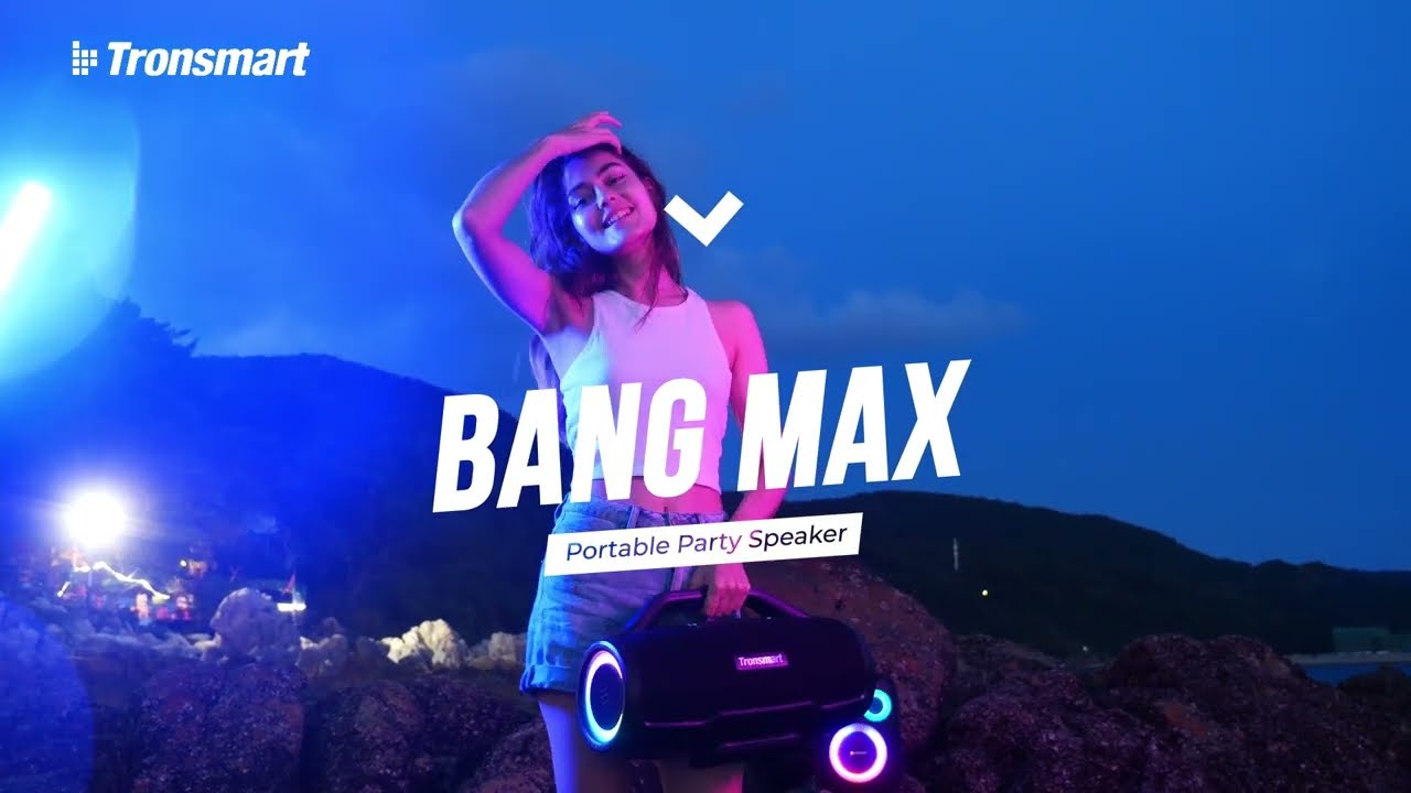 Be the life of the party wherever you are with the Bang Max Party Speaker  from Tronsmart