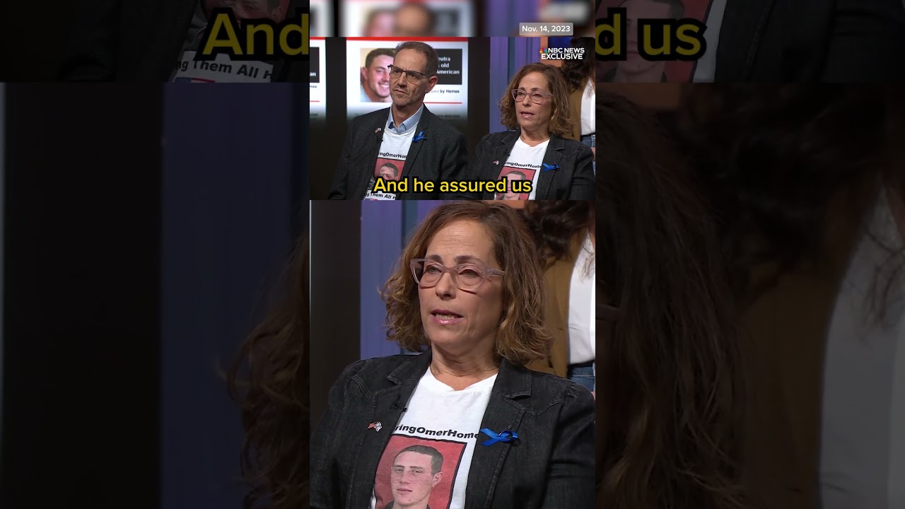 Family members of hostages trapped in Gaza tell how they feel about the Biden admin’s response.