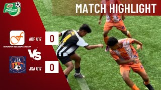Highlights Milo Junior Chdanions League 2023  Abf U17 0  Jsa U17 0  12032023
