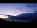 Timelapse - Tormenta disipándose en Alborán - 24-1-2023